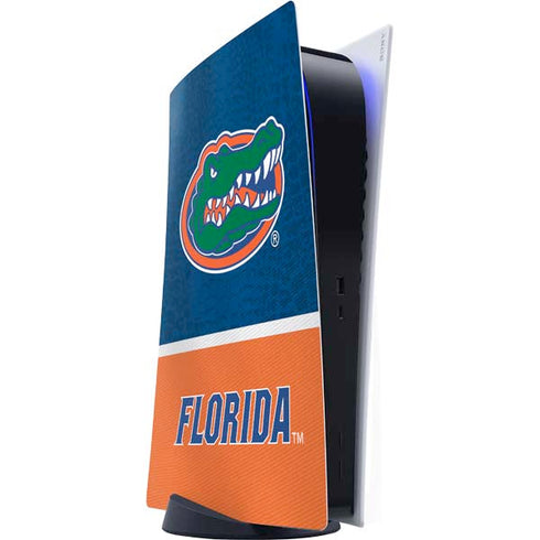 University of Florida Gators Logo PS5 Digital Edition Console Skin